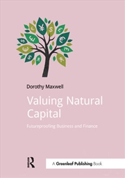 Buy Valuing Natural Capital