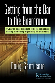Buy Getting from the Bar to the Boardroom