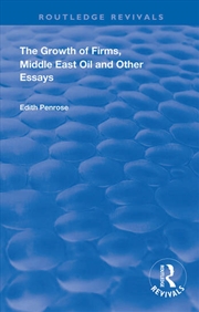 Buy The Growth of Firms, Middle East Oil and Other Essays
