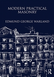 Buy Modern Practical Masonry