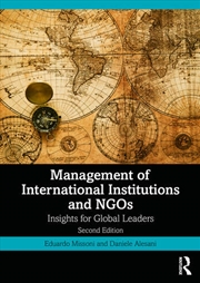 Buy Management of International Institutions and NGOs