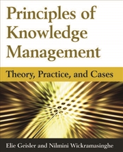 Buy Principles of Knowledge Management