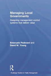 Buy Managing Local Governments