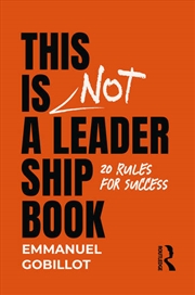 Buy This Is Not A Leadership Book
