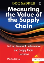 Buy Measuring the Value of the Supply Chain