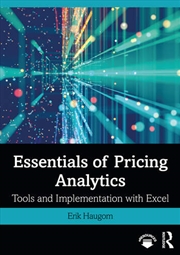 Buy Essentials of Pricing Analytics