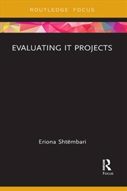 Buy Evaluating IT Projects