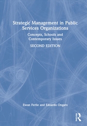 Buy Strategic Management in Public Services Organizations