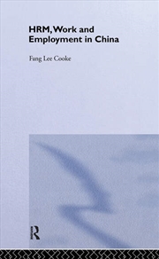 Buy HRM, Work and Employment in China