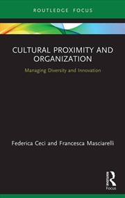 Buy Cultural Proximity and Organization