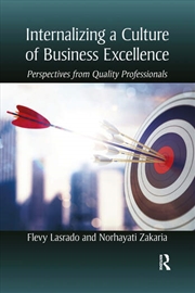 Buy Internalizing a Culture of Business Excellence