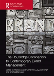 Buy The Routledge Companion to Contemporary Brand Management