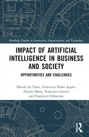 Buy Impact of Artificial Intelligence in Business and Society