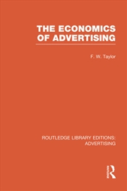 Buy The Economics of Advertising