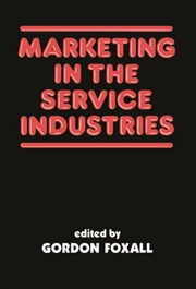 Buy Marketing in the Service Industries