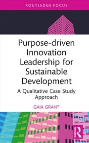 Buy Purpose-driven Innovation Leadership for Sustainable Development