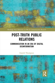 Buy Post-Truth Public Relations