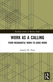 Buy Work as a Calling