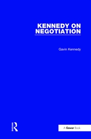 Buy Kennedy on Negotiation