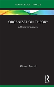 Buy Organization Theory