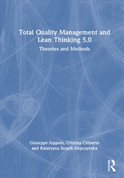 Buy Total Quality Management and Lean Thinking 5.0