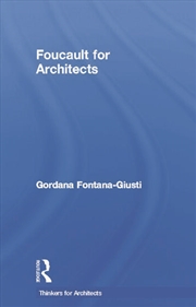 Buy Foucault for Architects