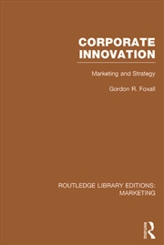 Buy Corporate Innovation (RLE Marketing)