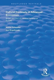 Buy Cultural Continuity in Advanced Economies