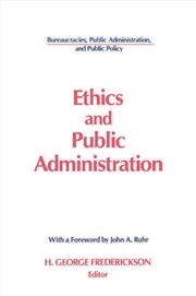 Buy Ethics and Public Administration