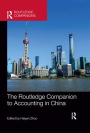 Buy The Routledge Companion to Accounting in China