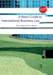 Buy A Basic Guide to International Business Law