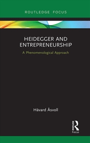 Buy Heidegger and Entrepreneurship