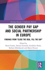 Buy The Gender Pay Gap and Social Partnership in Europe