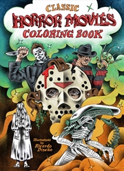 Buy Classic Horror Movies Coloring Book