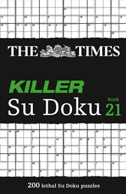 Buy The Times Killer Su Doku Book 21