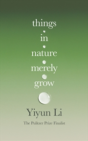 Buy Things in Nature Merely Grow