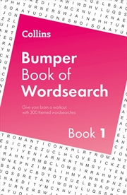 Buy Collins Bumper Book of Wordsearch Book 1