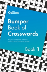 Buy Collins Bumper Book of Crosswords Book 1