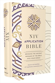 Buy Niv Application Bible, Multi Cream, Red Letter, Comfort Print