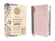 Buy NIV Application Bible, Personal Size, Pink/Gray, Red Letter, Thumb Indexed, Comfort Print