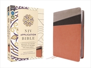 Buy NIV Application Bible, Coral/Gray, Red Letter, Comfort Print