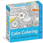 Buy Calm Coloring Page-A-Day  Calendar 2026