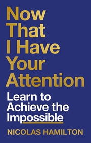 Buy Now That I Have Your Attention