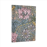 Buy 2026 Morris Pink Honeysuckle (William Morris) Midi 18-month Horizontal Softcover Flexi Dayplanner 20
