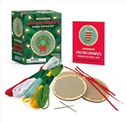 Buy Wooden Christmas Ornaments Cross-Stitch Kit