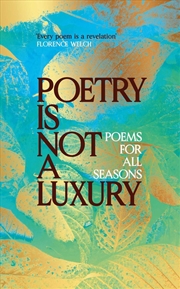 Buy Poetry Is Not a Luxury