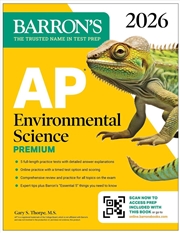 Buy AP Environmental Science Premium, 2026: Prep Book With 5 Practice Tests + Comprehensive Review + Onl