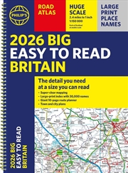 Buy Philip's Big Easy to Read Britain Road Atlas