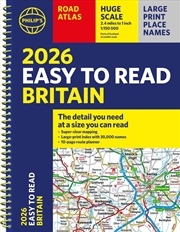 Buy Philip's Easy to Read Road Atlas of Britain