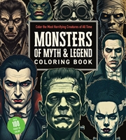 Buy Monsters Of Myth And Legend Coloring Book